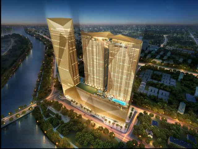 The Peak development in Phnom Penh, Cambodia