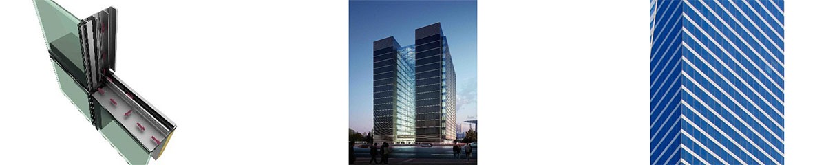 Meite specialty curtain wall system details and completed applications